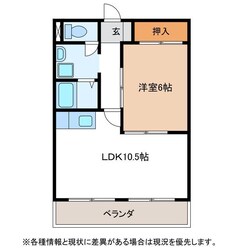 古井駅 徒歩10分 2階の物件間取画像